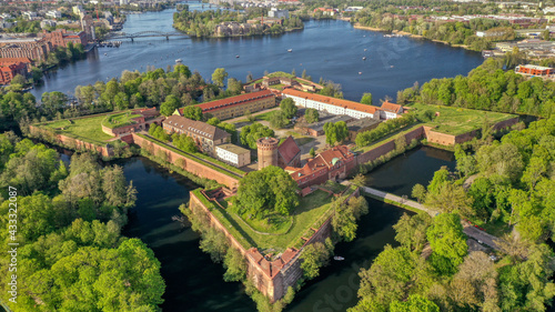 Berlin, Zitadelle Spandau, Luftaufnahme vom Mai 2021