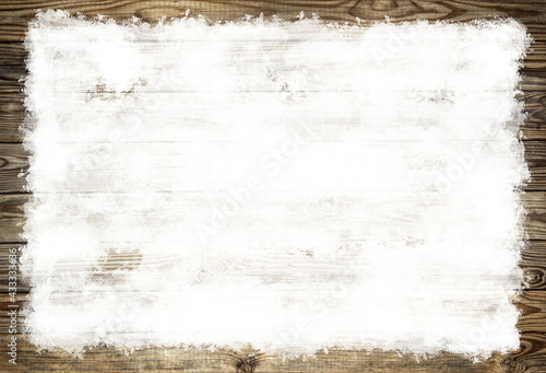 Wooden background grungy white colored texture Canvas painted