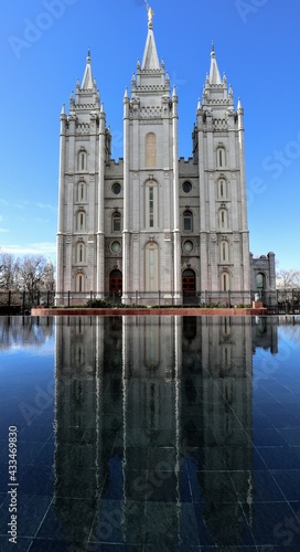 Salt Lake City Reflected