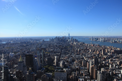 View from the Empire State Building on the city of New York