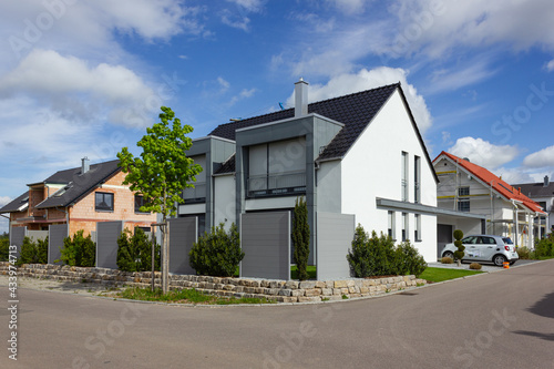 modern house facade