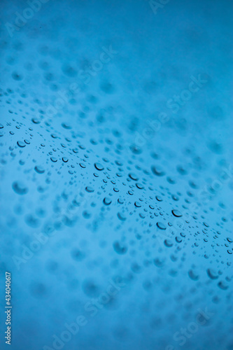 rainy days, rain drops on the window surface