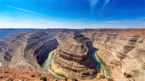 Great Goosenecks Rock Formation San Juan River Mexican Hat Utah