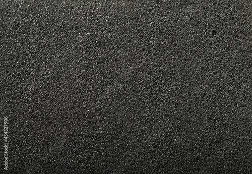 Black sponge texture background