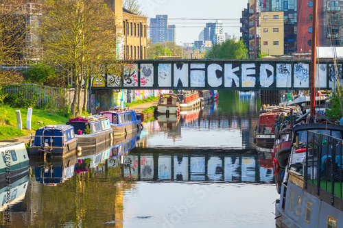 WIcked bridge in Hackney Wick