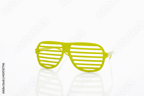 Yellow fun glasses