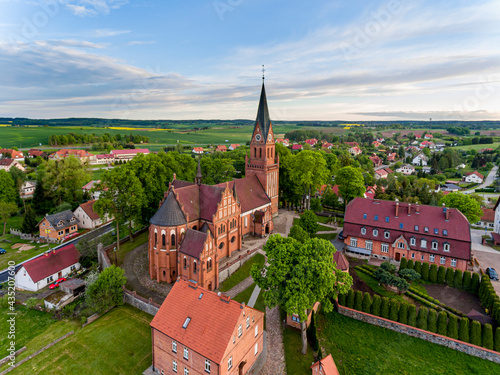 Basilica of the Nativity of the Blessed Virgin Mary in Gietrzwałd, Warmia and Masuria, Poland, Europe