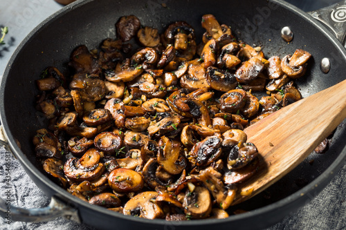 Homemade Healthy Sauteed Mushrooms