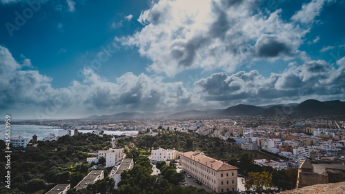 ciudad de Ibiza paisaje urbano 