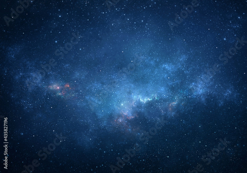 Star constellation background, galaxy, nebula shining into deep space, night sky