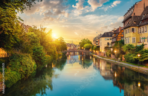 Strasbourg in the evening