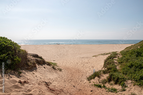 Entrance onto Beach Through Rehabilitated Sand Dunes