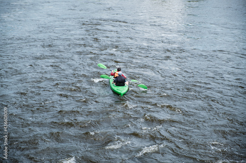 kajaki, wypoczynek, sport, regeneracja, rodzina, 