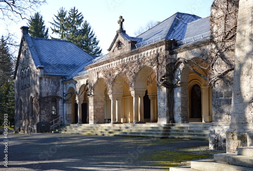 Historische Kapelle in der Altstadt von Weimar, Thüringen