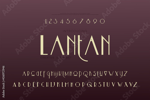 lantan font