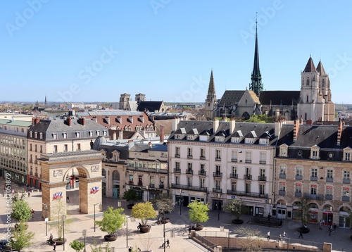 Place Darcy, vue de haut