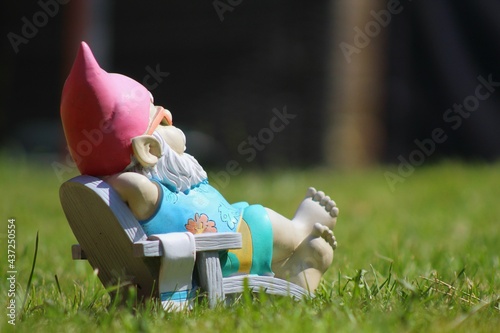  Sunbathing Garden Gnome