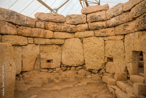 Ħaġar Qim is a megalithic temple complex found on the Mediterranean island of Malta, dating from the Ġgantija phase (3600-3200 BC) The Megalithic Temples of Malta Hagar Qim the most ancient religious