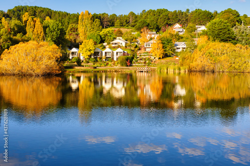 This stunning lake was created in 1929 by erecting a dam wall - Daylesford, Victoria, Australia