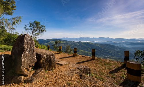 James Tayler's Seat, The Loolkandura estate was the first tea plantation estate in Sri Lanka started in 1867 by Englishman James Taylor, it is situated in Kandy District.