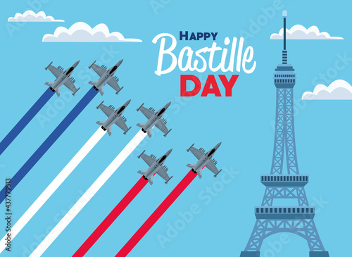 bastille day poster