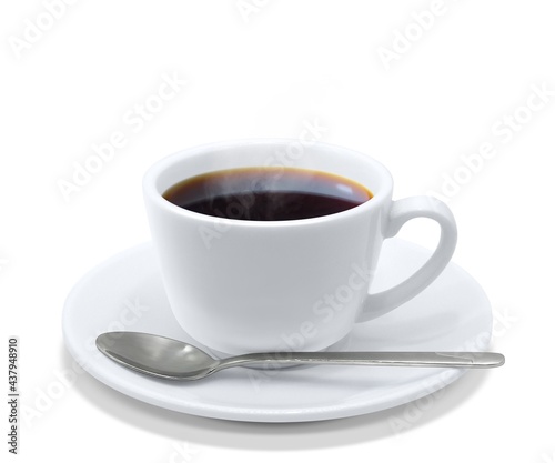 コーヒー 飲み物 イラスト リアル ホットスプーン 湯気
