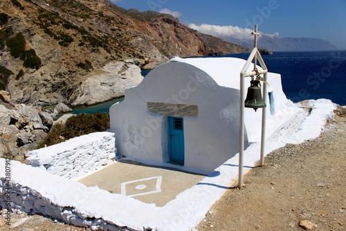Amorgos Cyclades Grèce monastère chapelle Chora