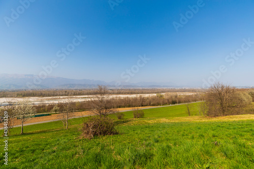 The river Piave in Italy