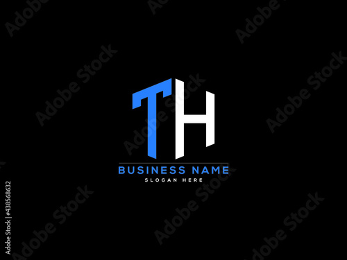 Letter TH Logo, creative th logo icon vector for business