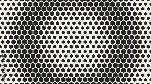 abstract hexagonal geometric pattern