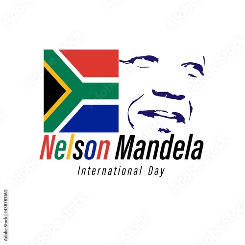 Vector illustration for International Nelson Mandela day