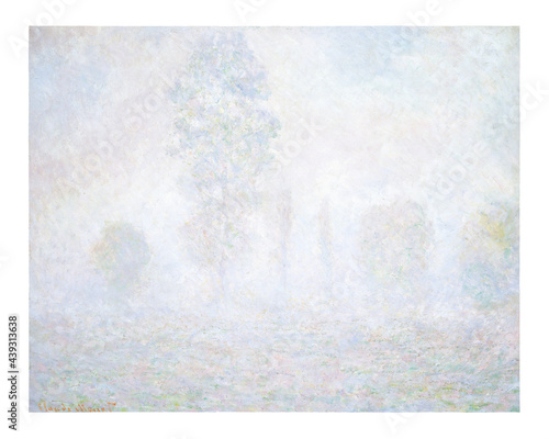 Morning Haze (1875) by Claude Monet.