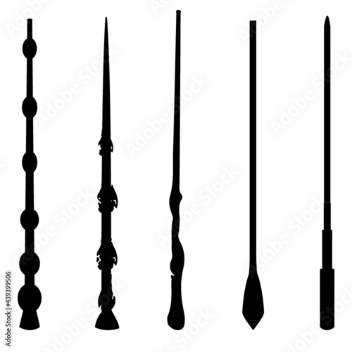 set of wands