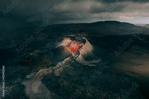 Volcano eruption Iceland
