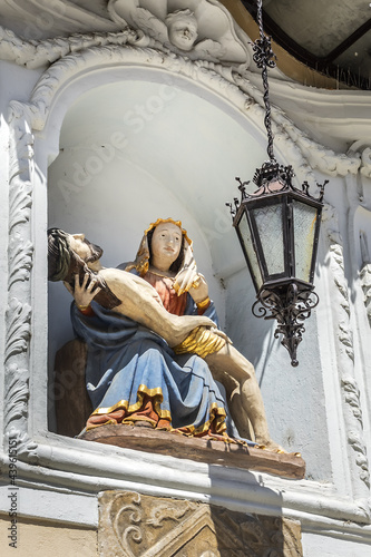 Cathedral of St Nicholas (Cerkev sv Nikolaja, 1701 - 1706). Ljubljana, Slovenia.