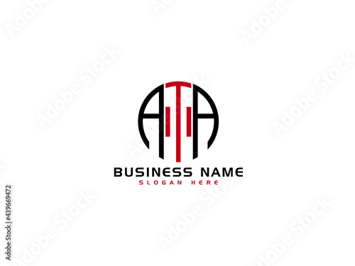 Letter ATA Logo Icon Vector Image Design For All Business