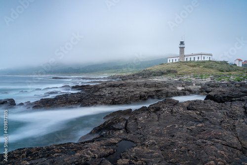 Long Exposure in the beautiful Lighthouse of Larino Galicia Spain