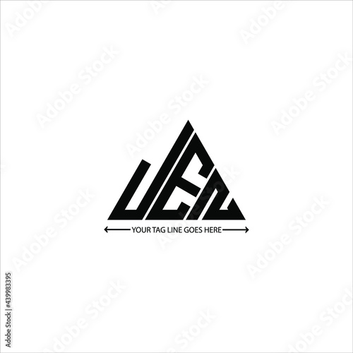 J E N letter logo creative design. J E N unique design