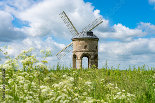 Chesterton windmill on a sunny summer day