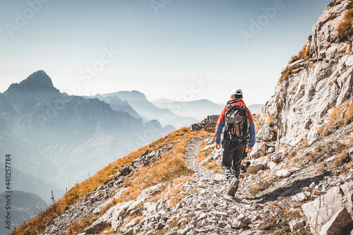 Panorama escursioni in montagne Italiane in Friuli Venezia-Giulia