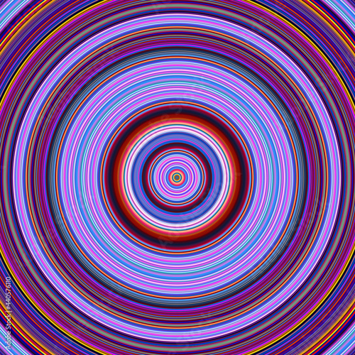 colorful concentric circle image background