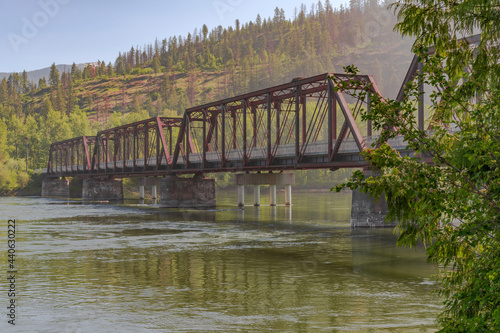 Clark Fork Railroad Bridge