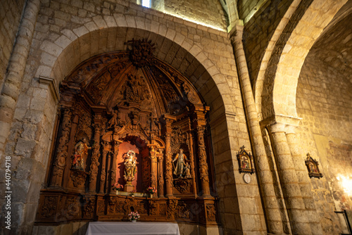 iglesia gótica de San Miguel en Palencia Castilla España