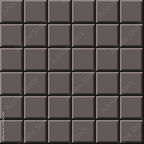 Abstract background pattern. Tiles background. Gray tile's vector texture. 