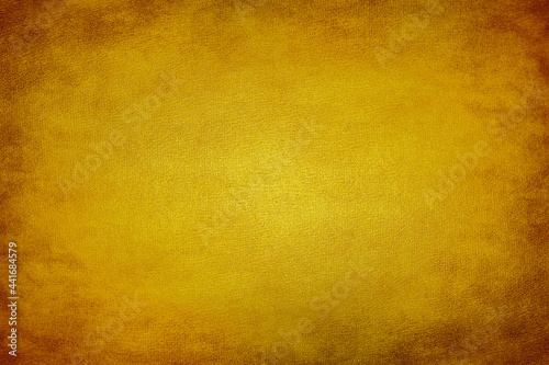 Old yellow leather grunge texture abstract use for background design.