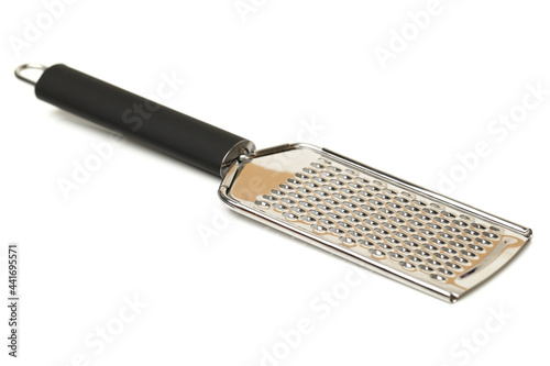 grater for vegetables on white background