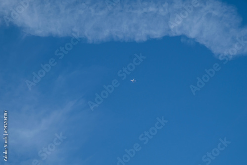 Nature's wonder creations / Cirrocumulus Clouds / Rare sight in equatorial climate to see blue sky and light cloud formations