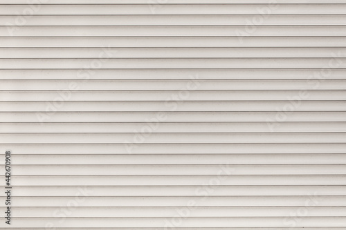 White siding wall as an abstract background.