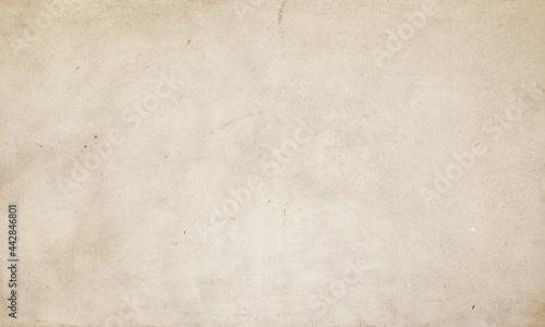 Fine sand concrete polished texture background. Aged champagne beige cement backdrop.