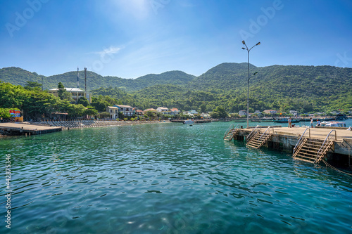 Port area at Cu Lao Cham island near Da Nang and Hoi An, Vietnam